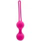 BOULES DE GEISHA SILICONE ROSE - Ø 3.1 CM