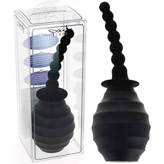 POIRE A LAVEMENT AVEC PLUG A BOULES - SILICONE 