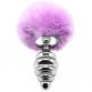 PLUG LARGE AVEC POMPON VIOLET - ALIVE 