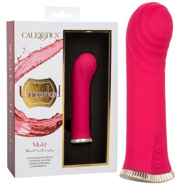 VIBROMASSEUR RECHARGEABLE - MERLOT 