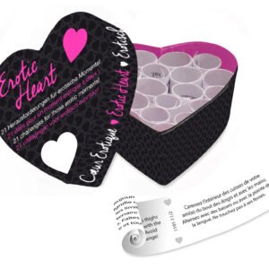 Mini coeur erotic heart – Tease & please – 21 défis