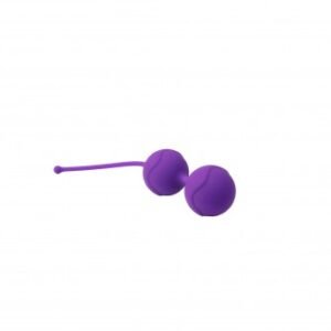 Boules de Geisha silicone violet – Ø 3.6 cm – Spoody Toys