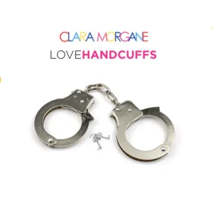 Menottes Love Handcuffs métal argenté – Clara Morgane