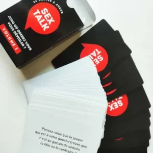 Jeu de cartes Sex Talk – Tease & please