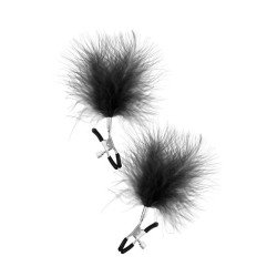 Pinces à seins – Duvet noir