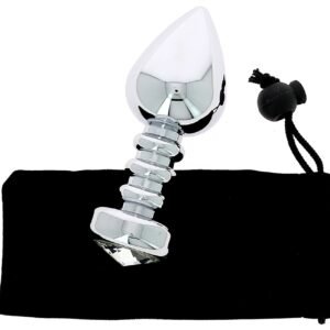 Plug anal bijou – Aluminium Ø 3.8 cm – 132 grs