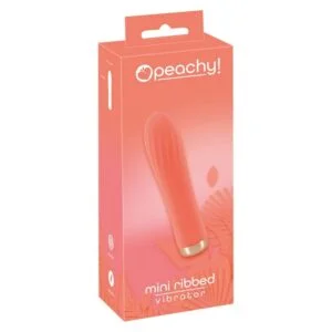 Mini vibromasseur Ribbed peachy – You 2 Toys