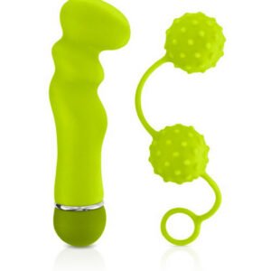 Vibromasseur + boules de Geisha silicone – NMC