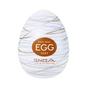 Oeuf masturbateur Silky – Tenga