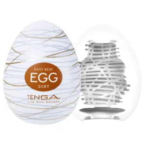 Oeuf masturbateur Silky – Tenga