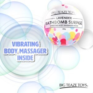 Bombe de bain avec vibro – Lavande – Big Tease Toys