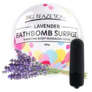 Bombe de bain avec vibro – Lavande – Big Tease Toys
