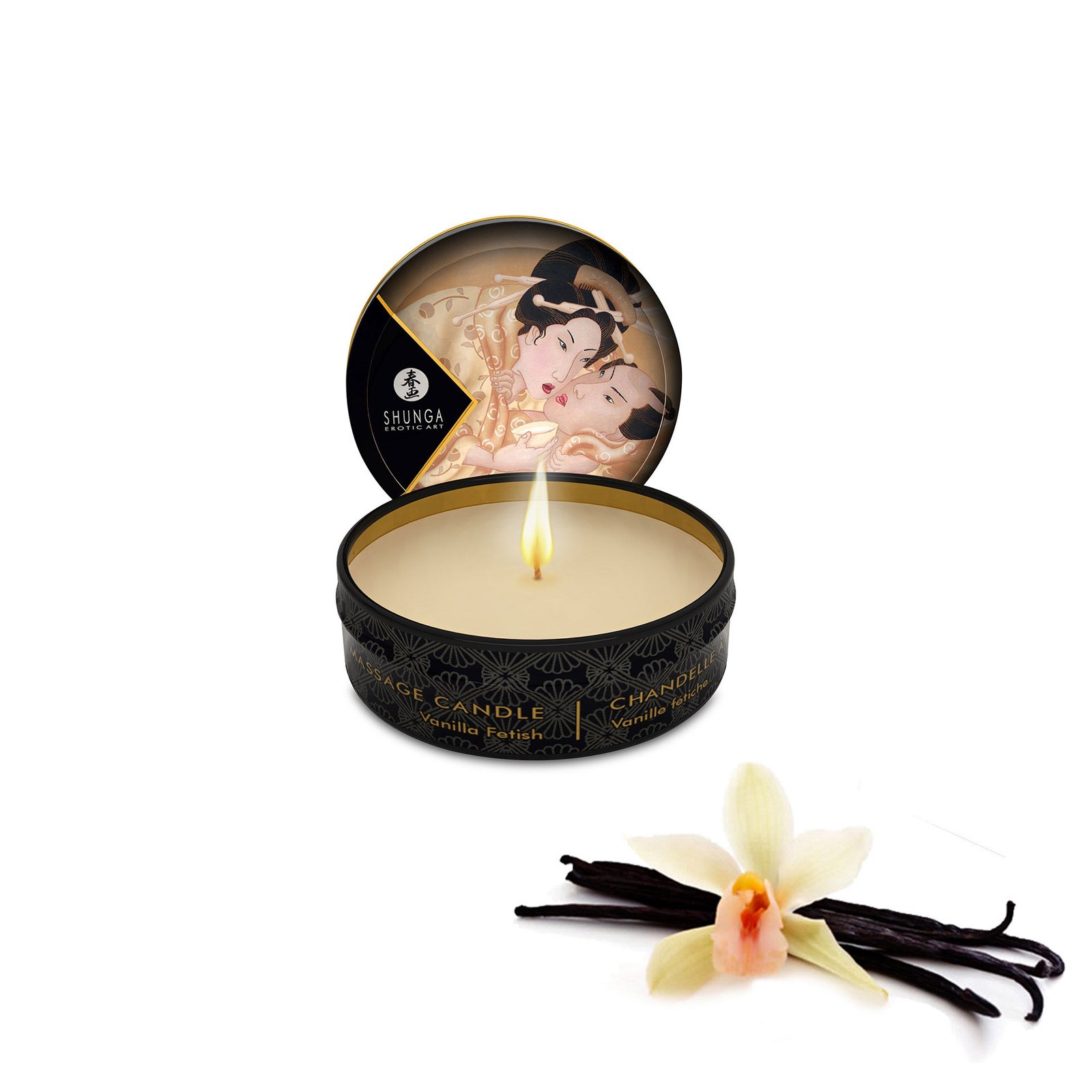 Mini bougie vanille - Shunga