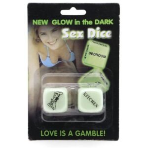 Dés coquins phosphorescents pour couple